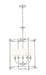 Z-Lite Canada - Five Light Chandelier - Katerina - Brushed Nickel- Union Lighting Luminaires Decor