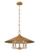 Z-Lite Canada - Five Light Pendant - Rialto - Signature Gold- Union Lighting Luminaires Decor