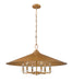 Z-Lite Canada - Six Light Pendant - Rialto - Signature Gold- Union Lighting Luminaires Decor