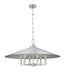 Z-Lite Canada - Six Light Pendant - Rialto - Signature Pewter- Union Lighting Luminaires Decor