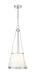 Z-Lite Canada - Four Light Pendant - Madeline - Brushed Nickel- Union Lighting Luminaires Decor