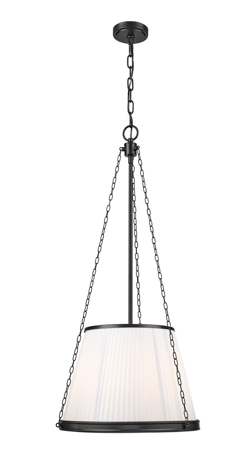 Z-Lite Canada - Five Light Pendant - Madeline - Matte Black- Union Lighting Luminaires Decor