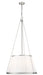 Z-Lite Canada - Six Light Pendant - Madeline - Brushed Nickel- Union Lighting Luminaires Decor