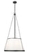Z-Lite Canada - Six Light Pendant - Madeline - Matte Black- Union Lighting Luminaires Decor
