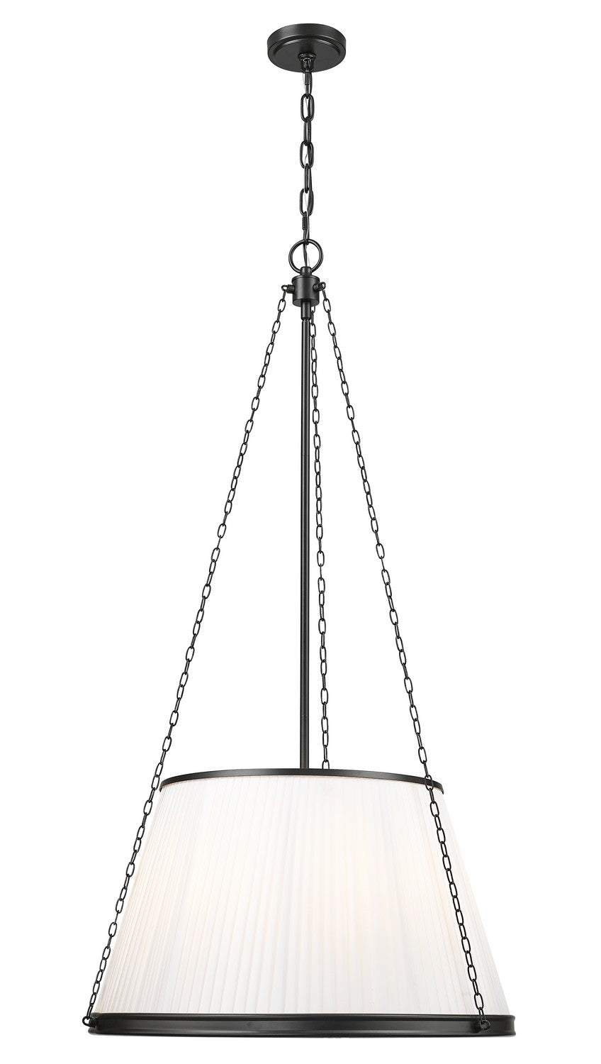 Z-Lite Canada - Six Light Pendant - Madeline - Matte Black- Union Lighting Luminaires Decor