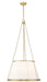 Z-Lite Canada - Six Light Pendant - Madeline - Modern Gold- Union Lighting Luminaires Decor