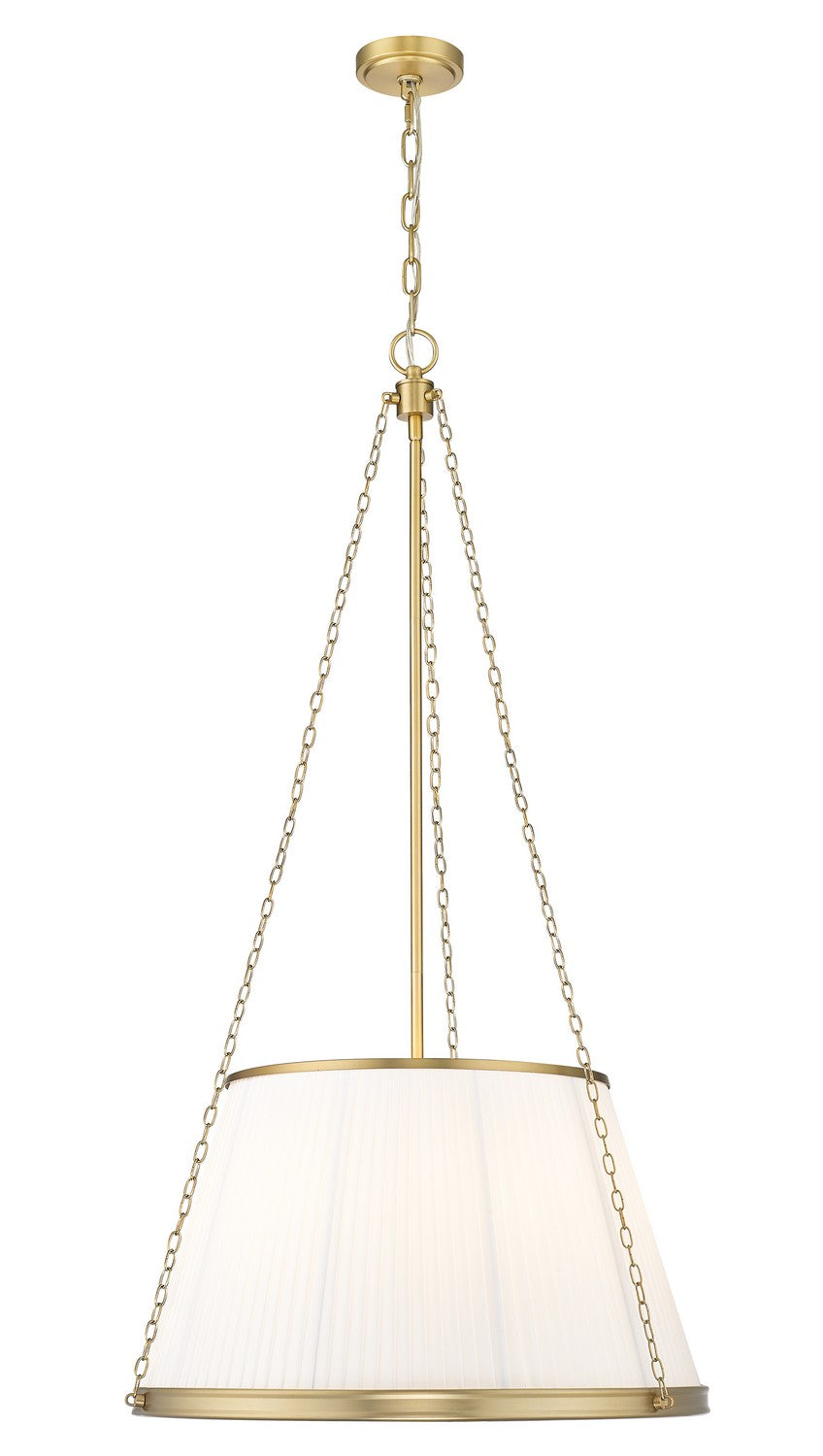 Z-Lite Canada - Six Light Pendant - Madeline - Modern Gold- Union Lighting Luminaires Decor