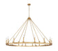 Z-Lite Canada - 16 Light Chandelier - Barclay - Rubbed Brass- Union Lighting Luminaires Decor