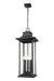 Z-Lite Canada - Six Light Outdoor Chain Mount Ceiling Fixture - Tiberius - Black- Union Lighting Luminaires Decor