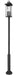 Z-Lite Canada - Six Light Outdoor Post Mounted Fixture - Tiberius - Black- Union Lighting Luminaires Decor