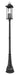 Z-Lite Canada - Six Light Outdoor Post Mounted Fixture - Tiberius - Black- Union Lighting Luminaires Decor