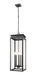 Z-Lite Canada - Five Light Outdoor Chain Mount Ceiling Fixture - Nova - Black- Union Lighting Luminaires Decor