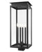 Z-Lite Canada - Four Light Outdoor Post Mount Fixture - Nova - Black- Union Lighting Luminaires Decor