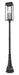 Z-Lite Canada - Five Light Outdoor Post Mounted Fixture - Nova - Black- Union Lighting Luminaires Decor