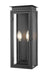 Z-Lite Canada - Two Light Outdoor Wall Sconce - Nova - Black- Union Lighting Luminaires Decor