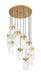 Z-Lite Canada - 11 Light Chandelier - Fontaine - Rubbed Brass- Union Lighting Luminaires Decor