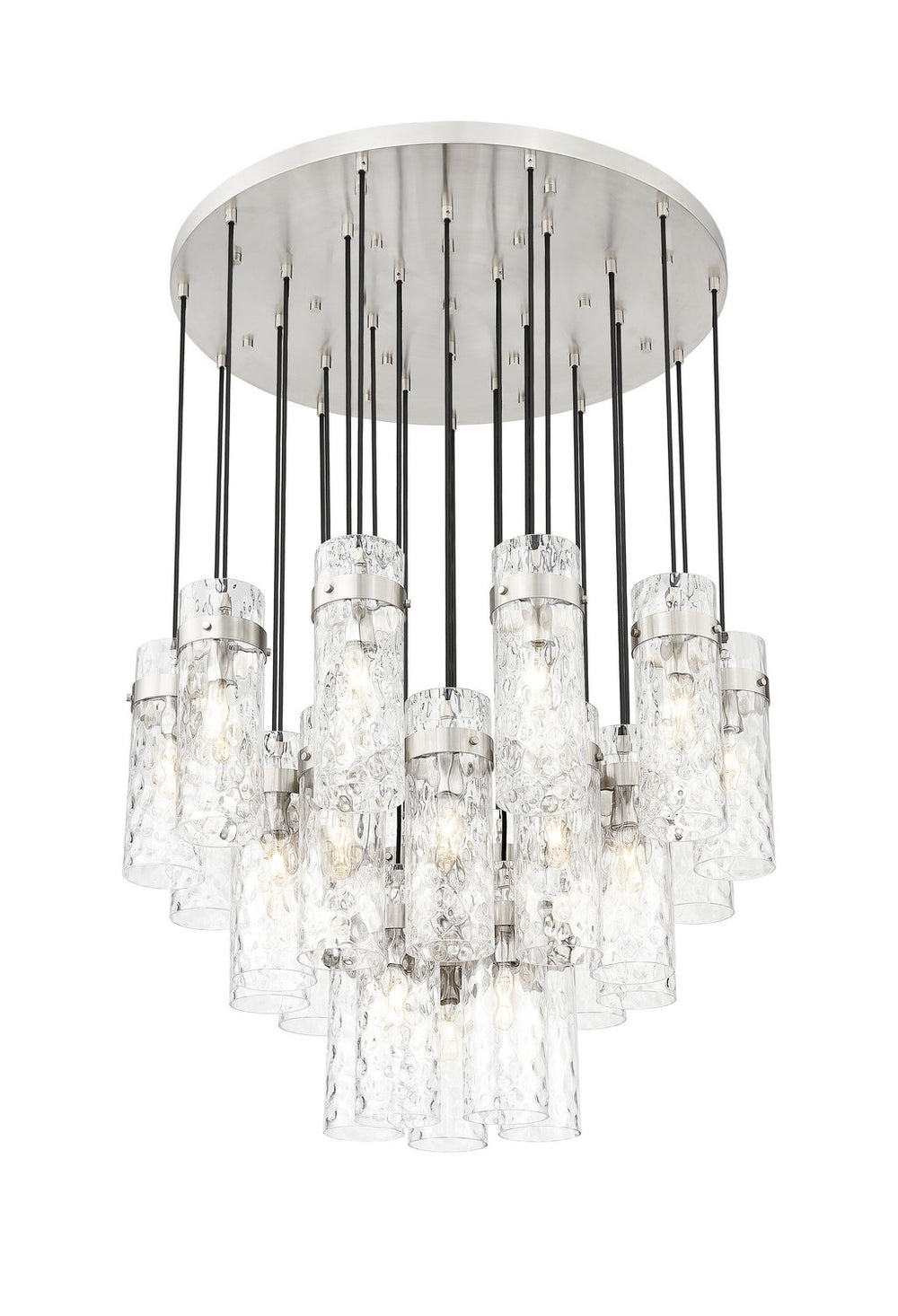 Z-Lite Canada - 27 Light Chandelier - Fontaine - Brushed Nickel- Union Lighting Luminaires Decor