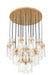 Z-Lite Canada - 27 Light Chandelier - Fontaine - Rubbed Brass- Union Lighting Luminaires Decor