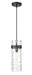 Z-Lite Canada - One Light Pendant - Fontaine - Matte Black- Union Lighting Luminaires Decor
