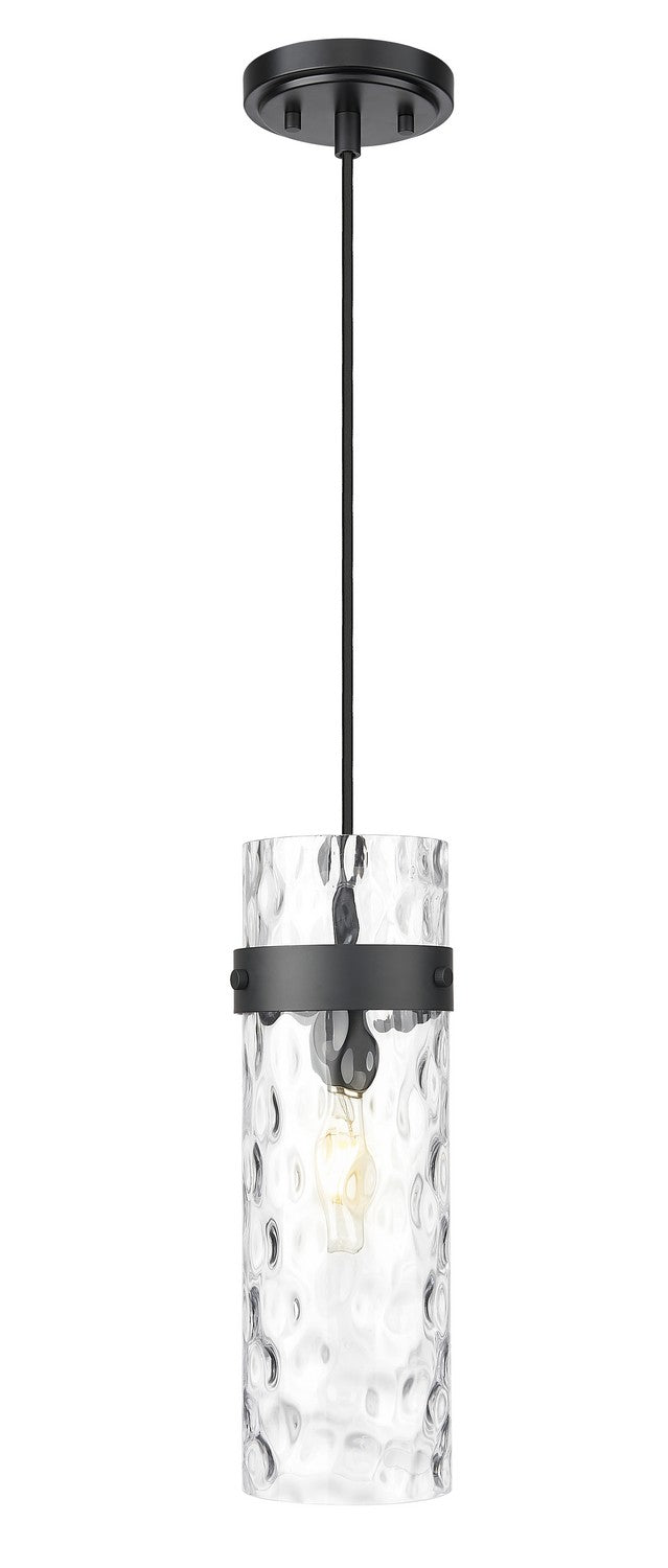 Z-Lite Canada - One Light Pendant - Fontaine - Matte Black- Union Lighting Luminaires Decor