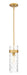 Z-Lite Canada - One Light Pendant - Fontaine - Rubbed Brass- Union Lighting Luminaires Decor