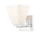 Z-Lite Canada - One Light Wall Sconce - Annalise - Chrome- Union Lighting Luminaires Decor