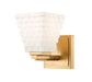 Z-Lite Canada - One Light Wall Sconce - Annalise - Modern Gold- Union Lighting Luminaires Decor