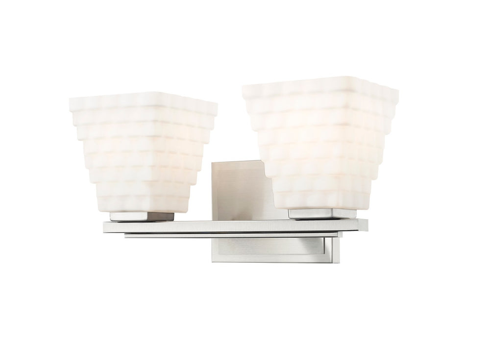 Z-Lite Canada - Two Light Vanity - Annalise - Brushed Nickel- Union Lighting Luminaires Decor