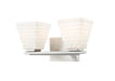 Z-Lite Canada - Two Light Vanity - Annalise - Brushed Nickel- Union Lighting Luminaires Decor