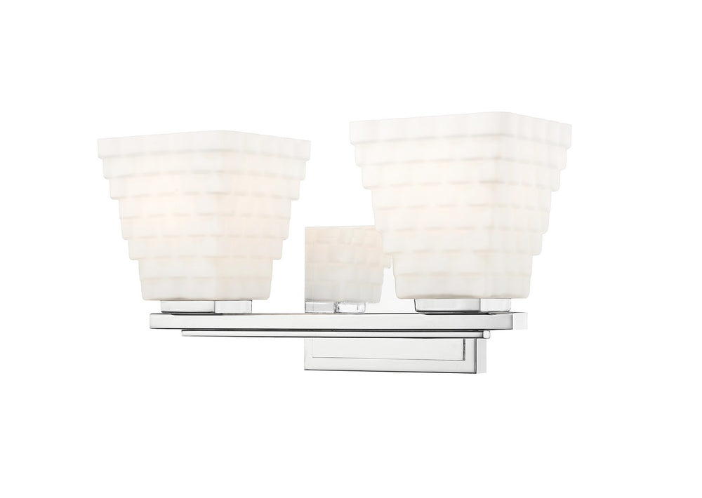 Z-Lite Canada - Two Light Vanity - Annalise - Chrome- Union Lighting Luminaires Decor