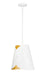 Z-Lite Canada - One Light Pendant - Salone - Matte White- Union Lighting Luminaires Decor