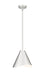 Z-Lite Canada - One Light Pendant - Aria - Brushed Nickel- Union Lighting Luminaires Decor