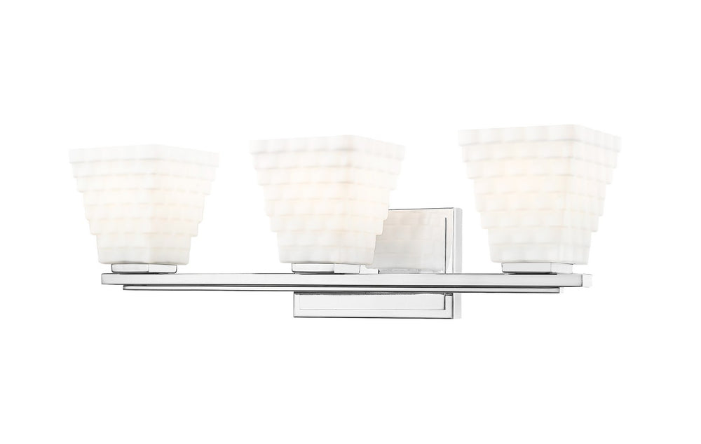 Z-Lite Canada - Three Light Vanity - Annalise - Chrome- Union Lighting Luminaires Decor