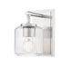 Z-Lite Canada - One Light Wall Sconce - Landon - Brushed Nickel- Union Lighting Luminaires Decor