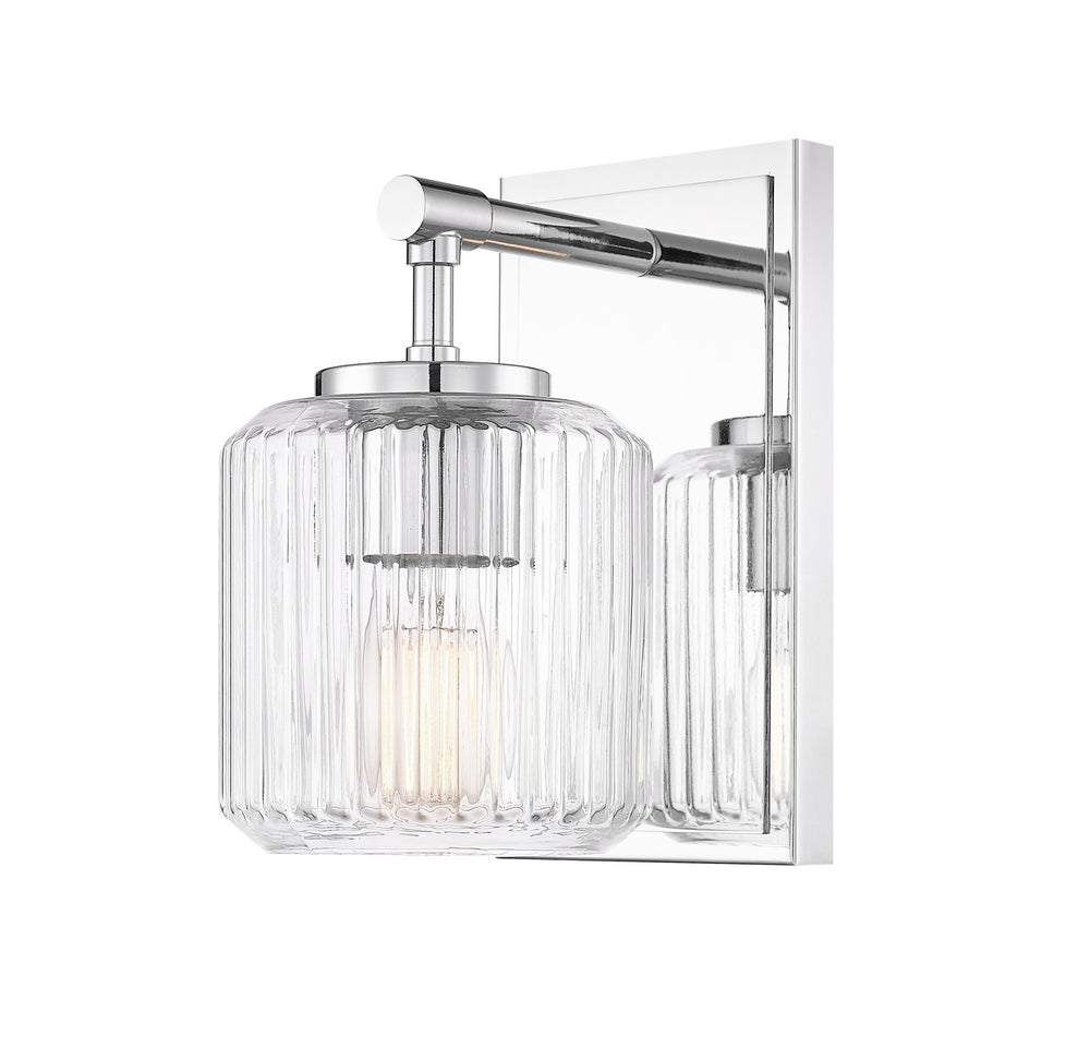 Z-Lite Canada - One Light Wall Sconce - Landon - Chrome- Union Lighting Luminaires Decor