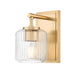 Z-Lite Canada - One Light Wall Sconce - Landon - Modern Gold- Union Lighting Luminaires Decor