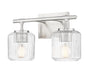 Z-Lite Canada - Two Light Vanity - Landon - Brushed Nickel- Union Lighting Luminaires Decor