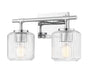 Z-Lite Canada - Two Light Vanity - Landon - Chrome- Union Lighting Luminaires Decor