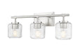 Z-Lite Canada - Three Light Vanity - Landon - Brushed Nickel- Union Lighting Luminaires Decor