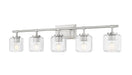 Z-Lite Canada - Five Light Vanity - Landon - Brushed Nickel- Union Lighting Luminaires Decor
