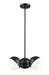 Z-Lite Canada - Three Light Chandelier - Realm Sphere - Matte Black- Union Lighting Luminaires Decor