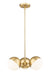 Z-Lite Canada - Three Light Chandelier - Realm Sphere - Modern Gold- Union Lighting Luminaires Decor
