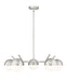 Z-Lite Canada - Five Light Chandelier - Realm Sphere - Brushed Nickel- Union Lighting Luminaires Decor