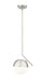 Z-Lite Canada - One Light Pendant - Realm Sphere - Brushed Nickel- Union Lighting Luminaires Decor