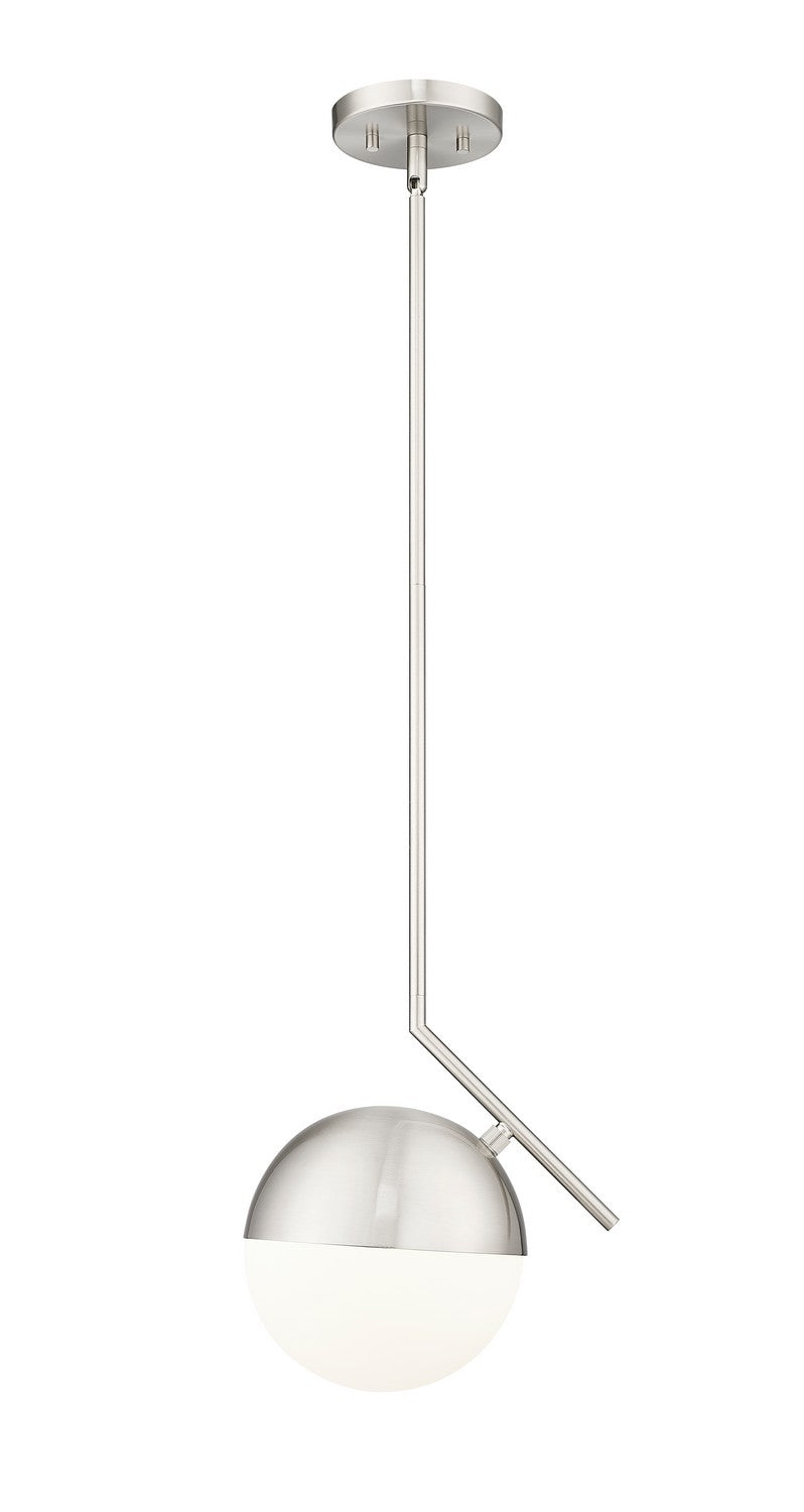 Z-Lite Canada - One Light Pendant - Realm Sphere - Brushed Nickel- Union Lighting Luminaires Decor