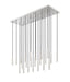 Z-Lite Canada - LED Linear Chandelier - Forest - Brushed Nickel- Union Lighting Luminaires Decor