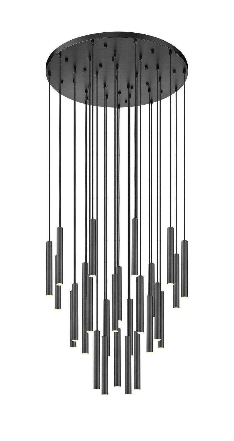 Z-Lite Canada - LED Chandelier - Forest - Matte Black- Union Lighting Luminaires Decor