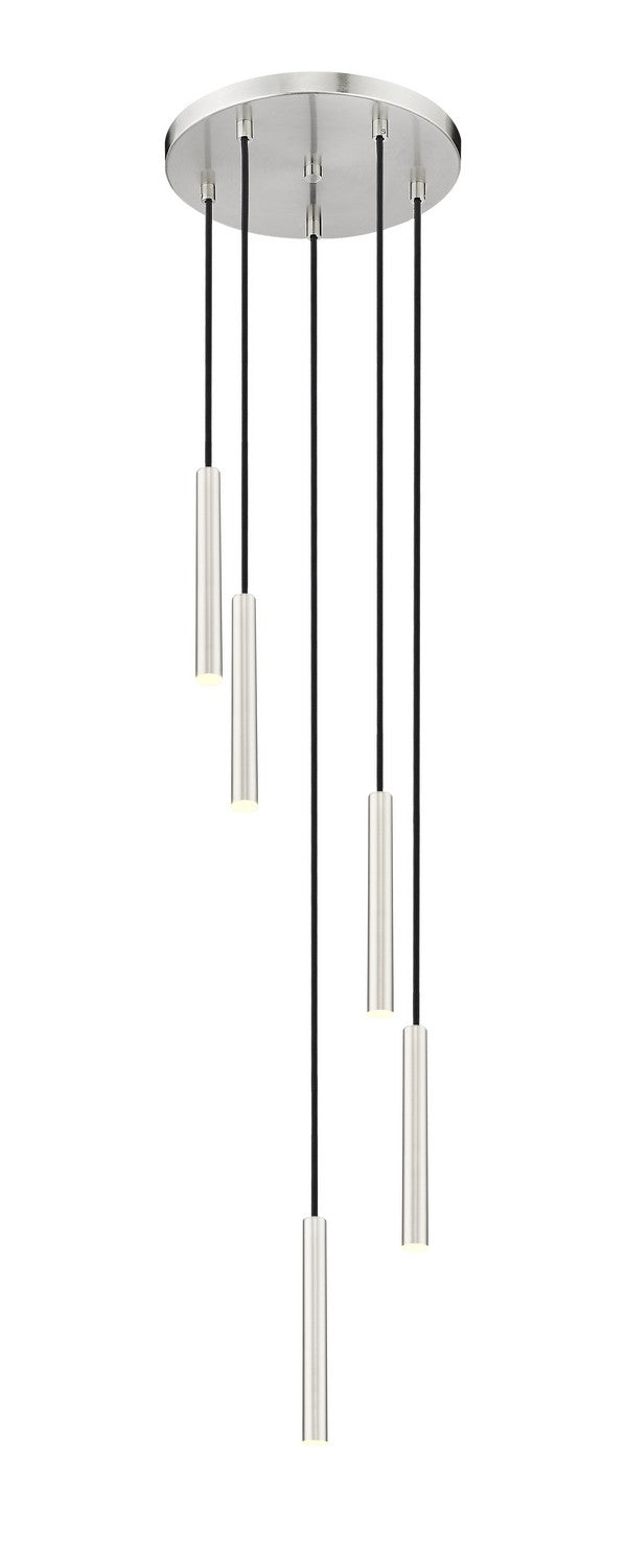 Z-Lite Canada - LED Chandelier - Forest - Brushed Nickel- Union Lighting Luminaires Decor