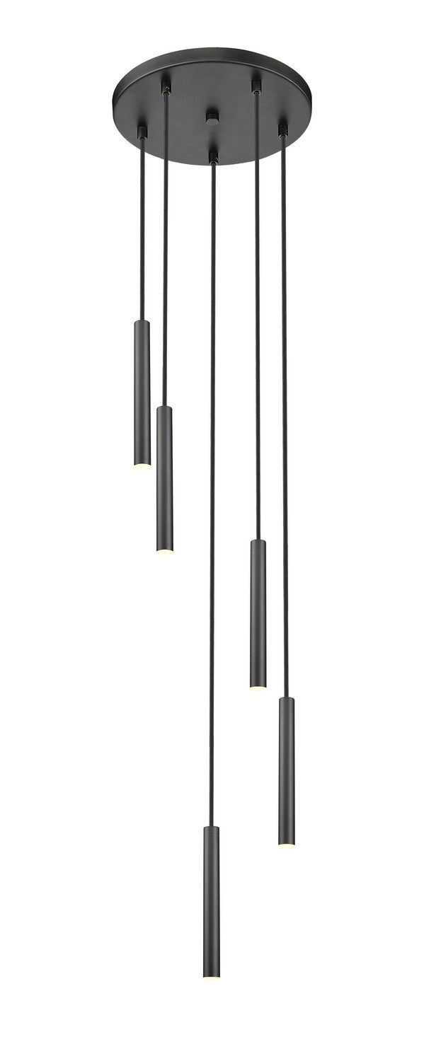 Z-Lite Canada - LED Chandelier - Forest - Matte Black- Union Lighting Luminaires Decor