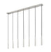 Z-Lite Canada - LED Linear Chandelier - Forest - Brushed Nickel- Union Lighting Luminaires Decor